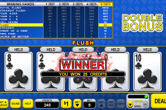 Double Bonus Game Screen